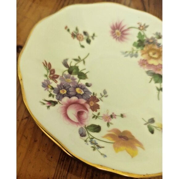 Vintage Royal Crown Derby "Derby Posies" Demitasse Cups & Saucer set of 5 - Picture 5 of 16